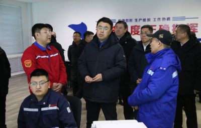 七台河市委副书记、市长李兵莅临pg麻将胡了发展“看项目、解难题、保安全”调研